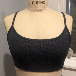 Aerie Textured Flower Crossback Bralette Medium